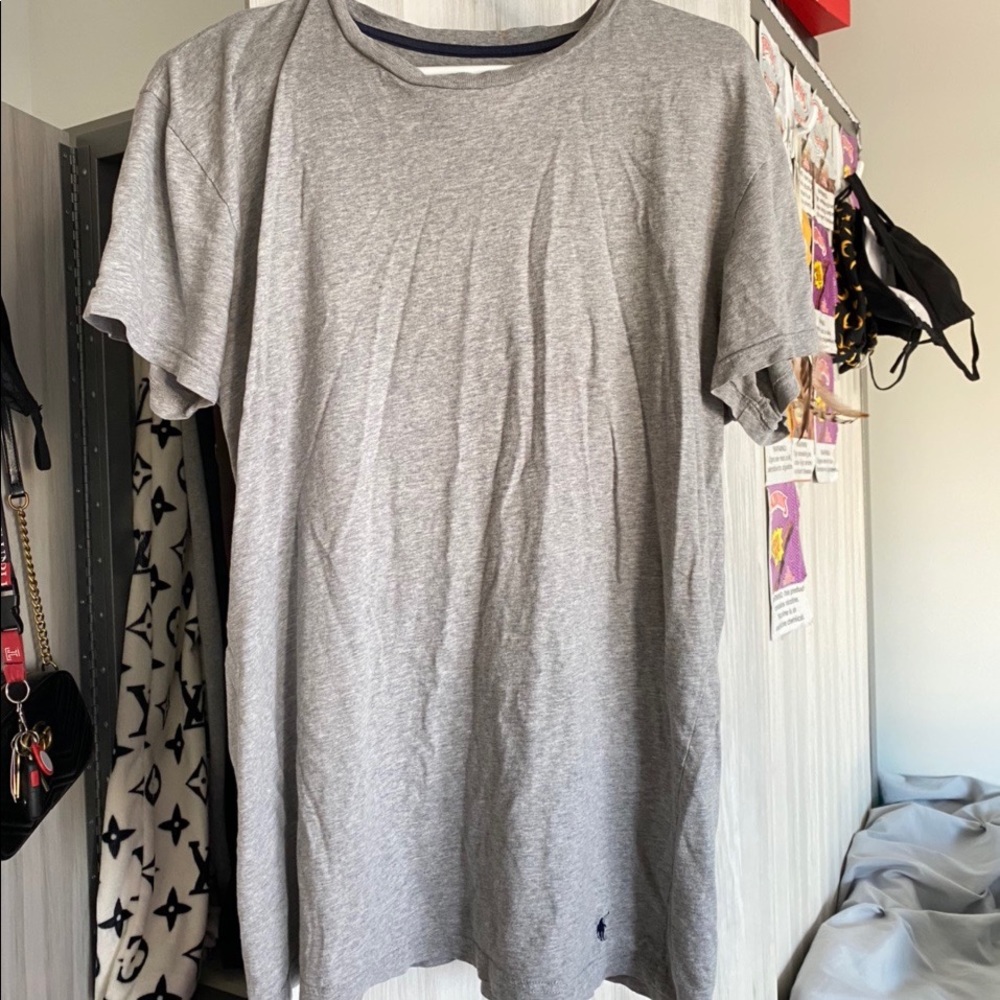 Grey polo Ralph Lauren tee